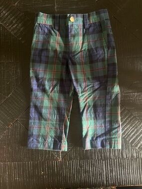 Vineyard Vines Boys Navy Plaid Chino Pants Size 2T